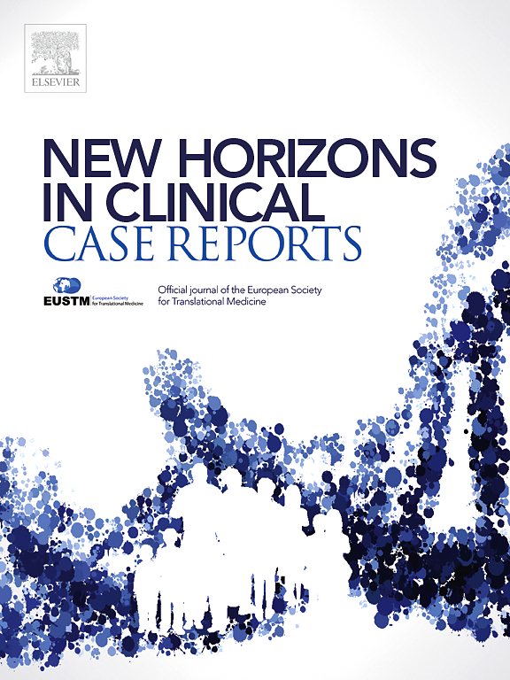 Go to journal home page - New Horizons in Clinical Case Reports